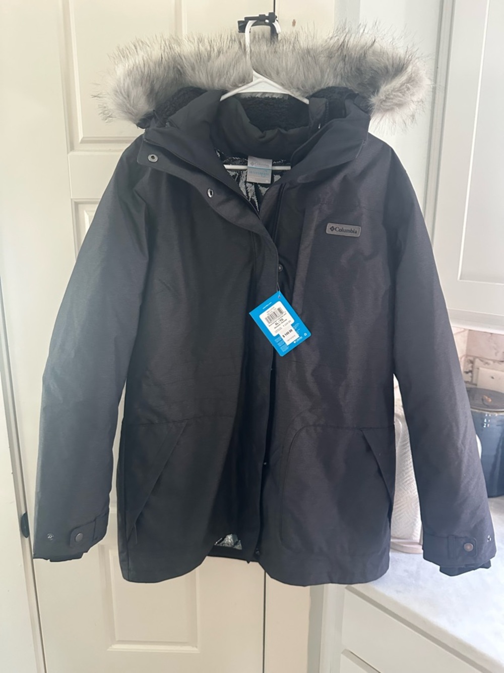 Columbia Women’s Interchange 3-in-1 Insulated Parka Dark Gray xl